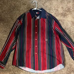 Vintage Tommy Hilfiger striped button up